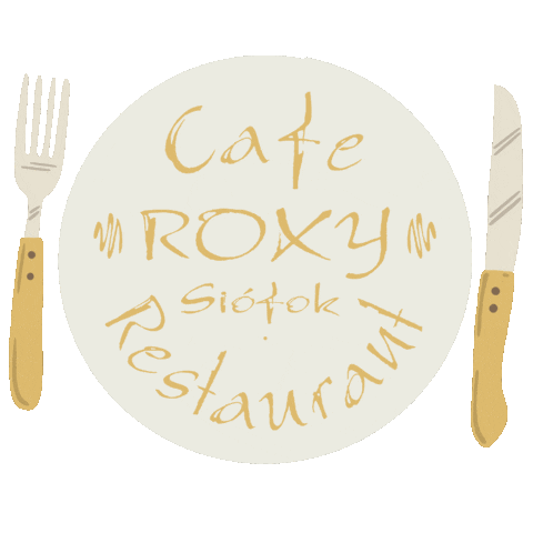 Pizza Etterem Sticker by Roxy Étterem Siófok