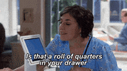 Mayim Bialik Money GIF by CallMeKatFOX