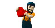 Northern Arizona University Heart Sticker by NAU Social