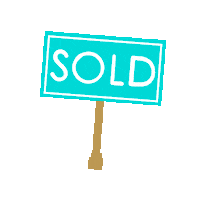 For Sale House Sticker by Avery Hess