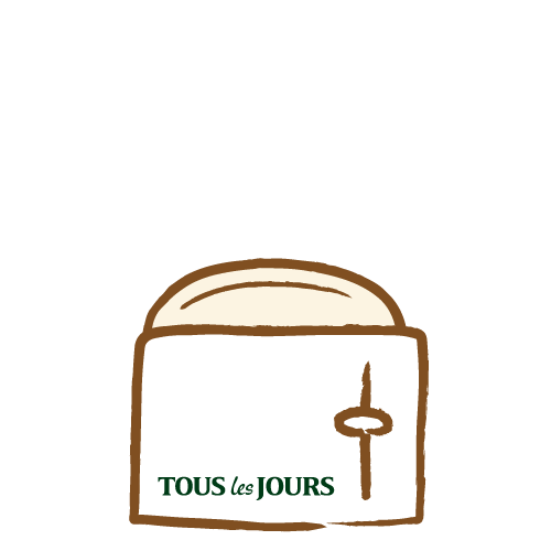 Surprise Hello Sticker by TOUS les JOURS Indonesia