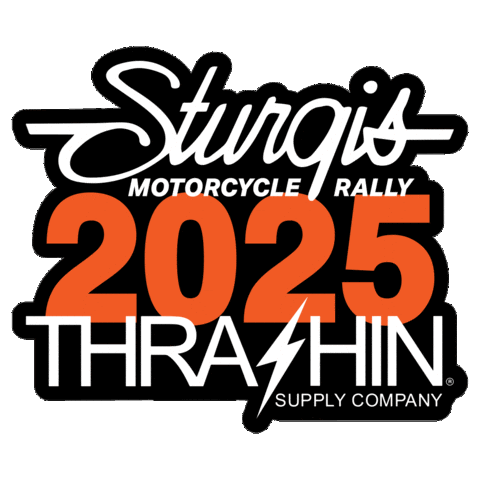 Motorcycle Sturgis Sticker by Thrashin Supply Company