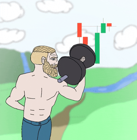 Crypto Lift GIF by Based Chad