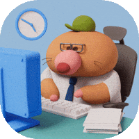 dudadu_official animation cartoon sticker character GIF