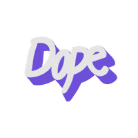 Dope Sticker by MissEnvyBotanicals