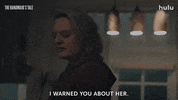Warning Elisabeth Moss GIF by HULU