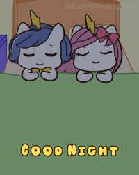 Rest Well Good Night GIF by Brave Unicorn