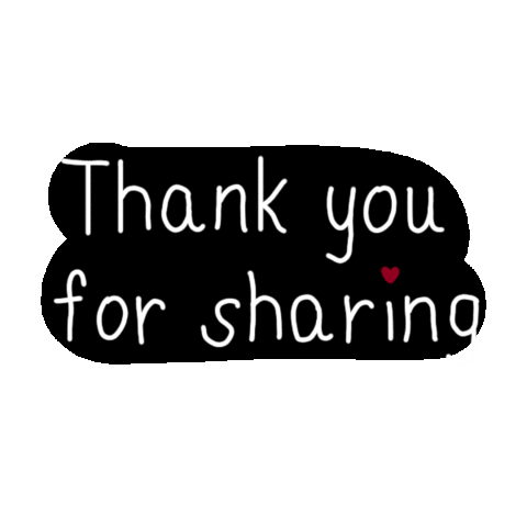 Thanks For Sharing Sticker