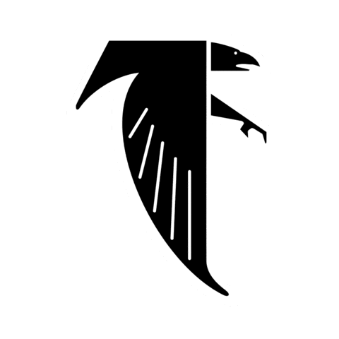 Throwback Dirty Birds Sticker by Atlanta Falcons