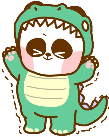 baby stretching Sticker by Shiny bear