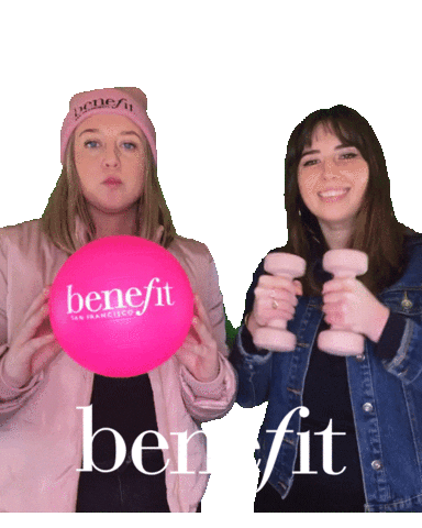 Beneantigym Sticker by Benefit Cosmetics UK