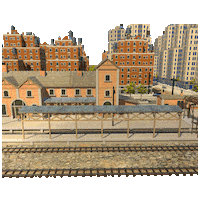 Southern Pacific Train Sticker by Pixel Federation