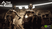 The Cube Robot GIF by NVIDIA GeForce