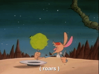 ren and stimpy nicksplat GIF