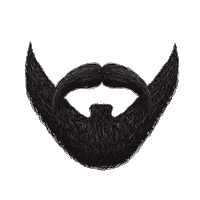 novafitoficial beard mustache barba world beard day Sticker