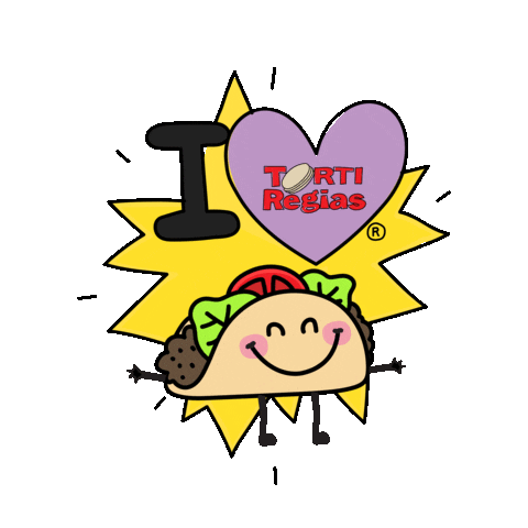Comida Taco Sticker by TortiRegias