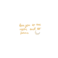 Love You To The Moon Sticker
