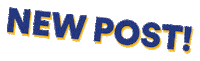 New Post Sticker by ultramagic