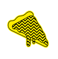 Suburbanos food pizza pizzas food lovers Sticker