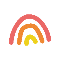 Rainbow Sticker by Watermelon Swim