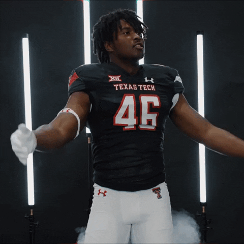 College Football Sport GIF by Texas Tech Football