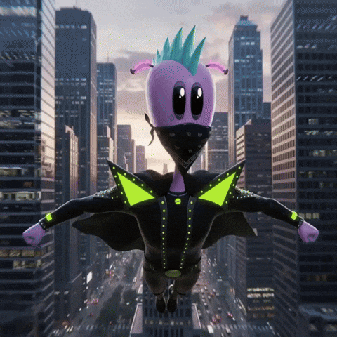 Fly Flying GIF by Lonely Aliens