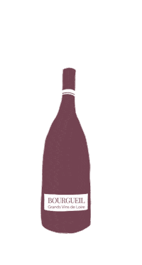 Vinbourgueil drink cheers wine goodvibes Sticker