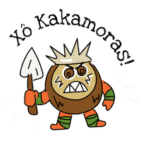 Kakamora Sticker by Estúdio Amei