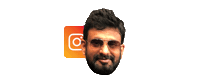 Mrhajela Sticker by BORN ON INSTAGRAM
