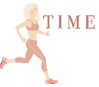 Run Running Sticker by Love and Story Design