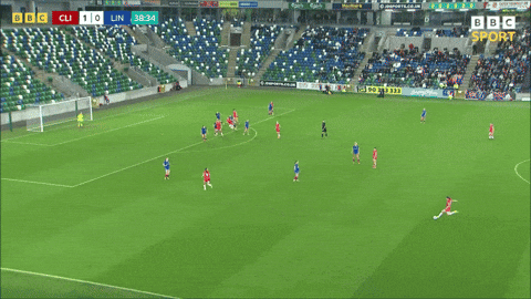 Goal Header GIF by Cliftonville Football Club