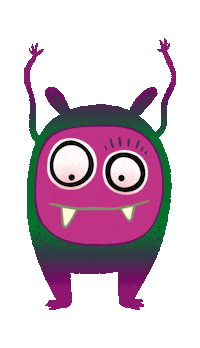 Monster Sticker by diegomuller.com.ar
