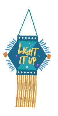 cupshup light diwali colours happy diwali Sticker