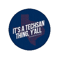 Techsan Sticker by Texas State Technical College