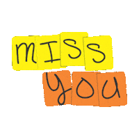 Sad Miss You Sticker by imoji
