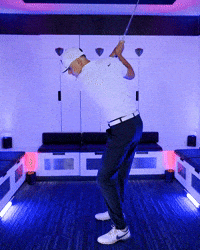 Depaul University Golf GIF by DePaul Blue Demons