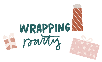 Party Giftwrapping Sticker