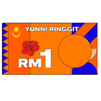 Jalur Gemilang Flag Sticker by Telekom Malaysia