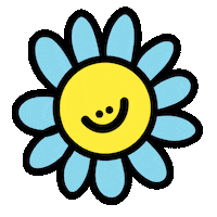 Happy Flower Sticker