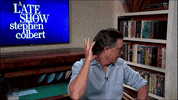 Stephen Colbert Hair GIF by The Late Show With Stephen Colbert