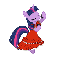 My Little Pony Dancing Sticker