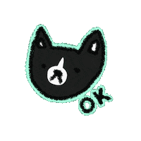 Cat Ok Sticker