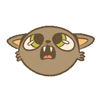 Angry Cat Sticker