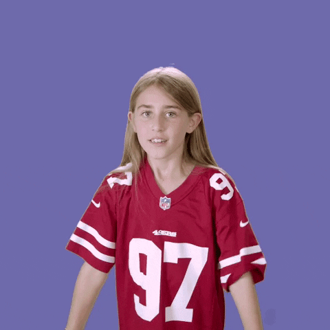 Touch Down Football Fan GIF by Sadie