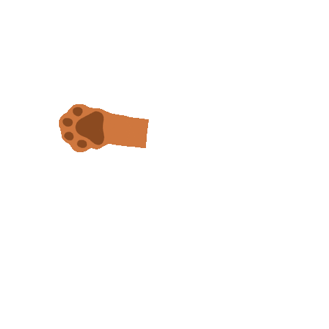 VanMuppen giphyupload dog paw hund Sticker