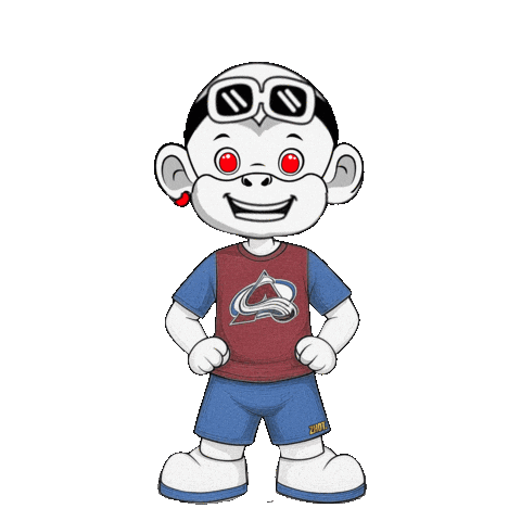 Good Vibes White Monkey Sticker by Zhot