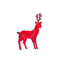 Joyeux Noel Snow Sticker by Columbus Café & Co