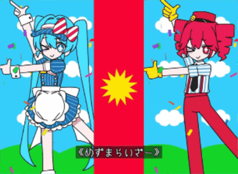 zack246 giphygifmaker hatsune miku kasane teto GIF
