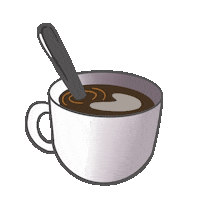 Coffee Morning Sticker