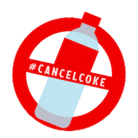 Coke Bottle Awareness Sticker